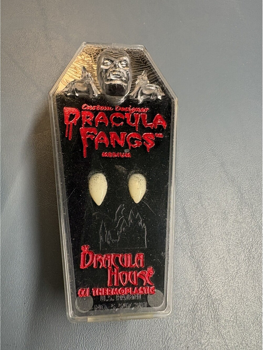 Dracula Fangs Custom Designer Large Vampire Teeth - Dracula House - New